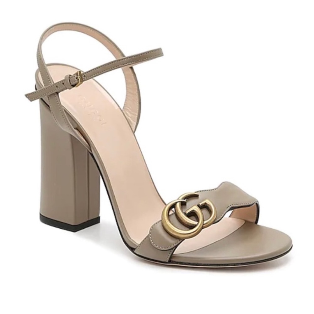 Gucci Marmont Heeled Sandal